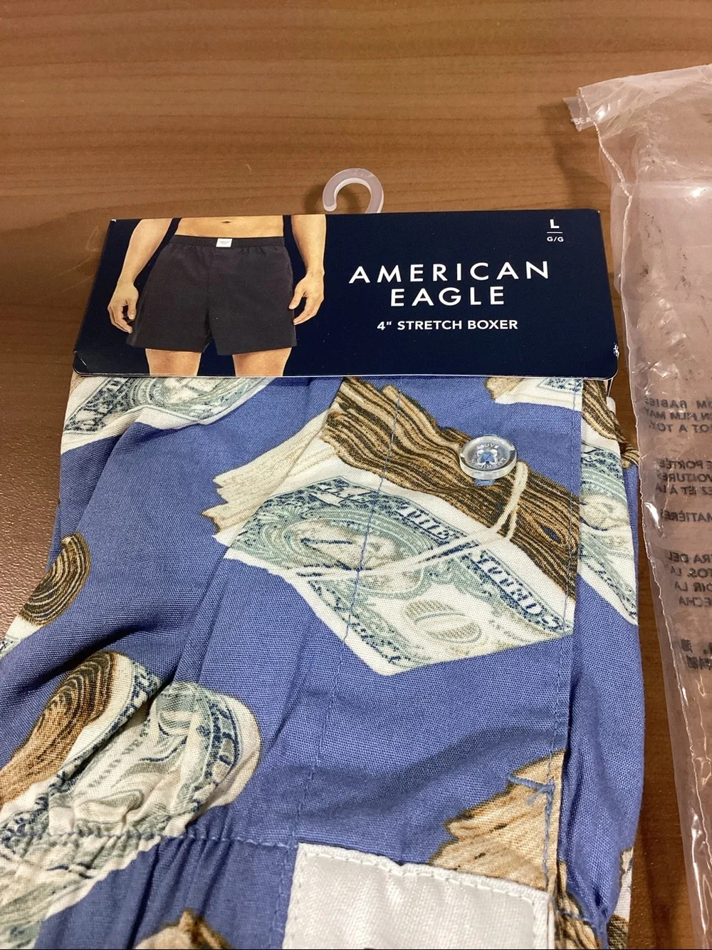 American Eagle Printed Blue boxers
